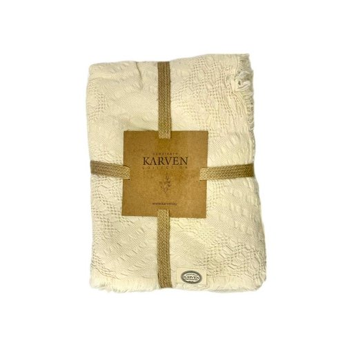 Плед-покрывало Karven CARMEN хлопковый муслин naturel 220х240, фото, фотография