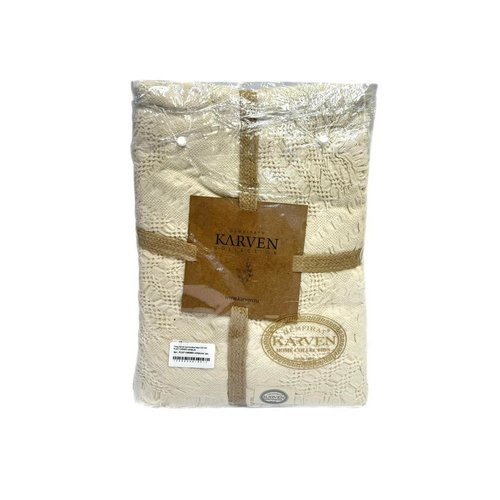 Плед-покрывало Karven CARMEN хлопковый муслин naturel 220х240, фото, фотография