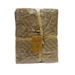 Плед-покрывало Karven CARMEN хлопковый муслин koyu kahve 220х240, фото, фотография