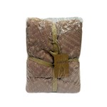 Плед-покрывало Karven CARMEN хлопковый муслин kahve 220х240, фото, фотография