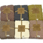 Плед-покрывало Karven CARMEN хлопковый муслин lime yesil 220х240, фото, фотография