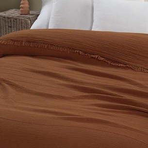 Плед-покрывало Karven IZGI хлопковый муслин tutun 220х240