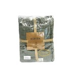 Плед-покрывало Karven IZGI хлопковый муслин yesil 220х240, фото, фотография