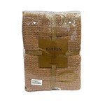 Плед-покрывало Karven SIMA хлопковый муслин kahve 220х240, фото, фотография