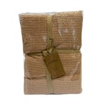 Плед-покрывало Karven SIMA хлопковый муслин kahve 220х240, фото, фотография