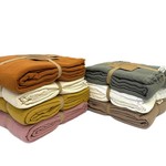 Плед-покрывало Karven SIMA хлопковый муслин kahve 220х240, фото, фотография