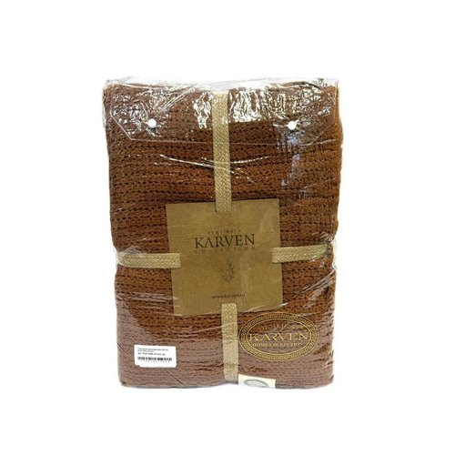 Плед-покрывало Karven SIMA хлопковый муслин tutun 220х240, фото, фотография