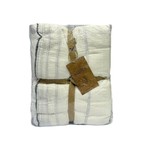 Плед-покрывало Karven IZGI хлопковый муслин beyaz 220х240, фото, фотография