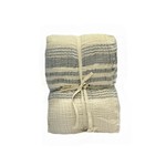 Плед-покрывало Karven TRUVA хлопковый муслин acik gri 220х240, фото, фотография