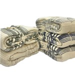 Плед-покрывало Karven TRUVA хлопковый муслин lacivert 220х240, фото, фотография