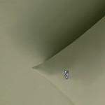 Простынь на резинке с наволочками Sarev NEW SLOW CITY хлопковый поплин defne-yesil 140х200+40, фото, фотография