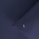 Простынь на резинке с наволочками Sarev NEW SLOW CITY хлопковый поплин lacivert 140х200+40, фото, фотография