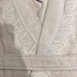 Халат женский Soft Cotton MAYA хлопковая махра бежевый L, фото, фотография