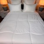 Одеяло Sofi De Marko HORECA №1 лебяжий пух/микрофибра белый 155х215, фото, фотография