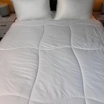 Одеяло Sofi De Marko HORECA №1 лебяжий пух/микрофибра белый 155х215, фото, фотография