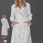 Халат Virginia Secret hlt3505-1 Белый S/M, M/L, L/XL, фото, фотография