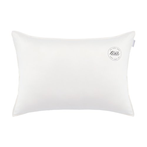 Подушка Sofi De Marko JOY искусственный пух+шёлк/хлопок белый 70х70, фото, фотография