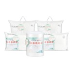 Подушка Sofi De Marko JOY искусственный пух+шёлк/хлопок белый 70х70, фото, фотография