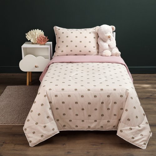 Детское постельное белье без пододеяльника с одеялом Sofi De Marko БАДДИ хлопковый сатин 1,5 спальный, фото, фотография