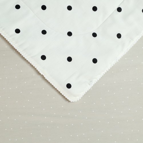 Детское постельное белье без пододеяльника с одеялом Sofi De Marko ГОРОШЕК хлопковый сатин 1,5 спальный, фото, фотография