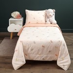 Детское постельное белье без пододеяльника с одеялом Sofi De Marko КОТЯТА хлопковый сатин 1,5 спальный, фото, фотография