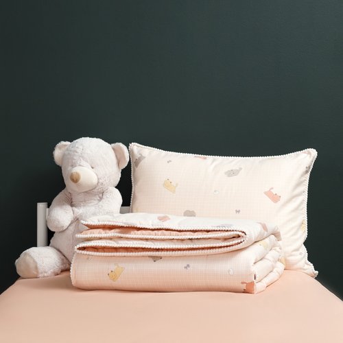 Детское постельное белье без пододеяльника с одеялом Sofi De Marko КОТЯТА хлопковый сатин 1,5 спальный, фото, фотография