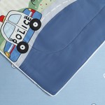 Детское постельное белье без пододеяльника с одеялом Sofi De Marko МАШИНКИ хлопковый сатин 1,5 спальный, фото, фотография