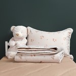 Детское постельное белье без пододеяльника с одеялом Sofi De Marko ПАДДИНГТОН хлопковый сатин лиловый 1,5 спальный, фото, фотография