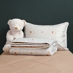 Детское постельное белье без пододеяльника с одеялом Sofi De Marko ТАКСА хлопковый сатин 1,5 спальный, фото, фотография