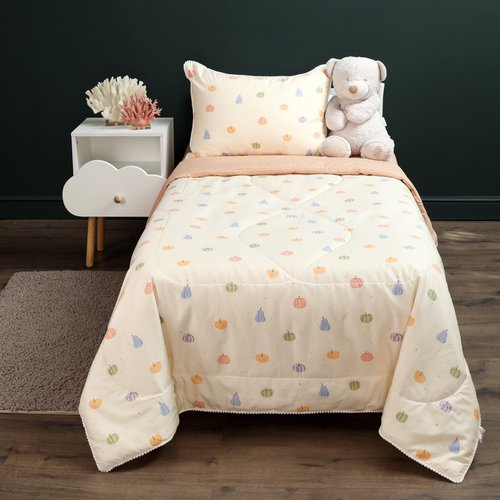 Детское постельное белье без пододеяльника с одеялом Sofi De Marko ТЫКОВКИ хлопковый сатин 1,5 спальный, фото, фотография