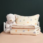 Детское постельное белье без пододеяльника с одеялом Sofi De Marko ТЫКОВКИ хлопковый сатин 1,5 спальный, фото, фотография