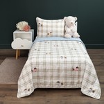 Детское постельное белье без пододеяльника с одеялом Sofi De Marko ЩЕНЯТА хлопковый сатин 1,5 спальный, фото, фотография