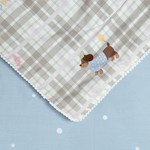 Детское постельное белье без пододеяльника с одеялом Sofi De Marko ЩЕНЯТА хлопковый сатин 1,5 спальный, фото, фотография