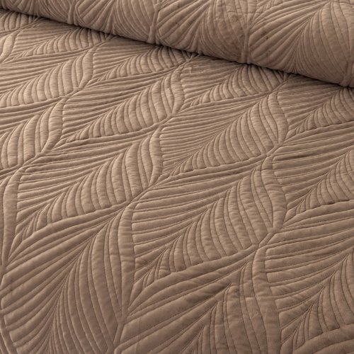 Покрывало Sofi De Marko ТАИРА велюр вискоза бежевый 240х260, фото, фотография