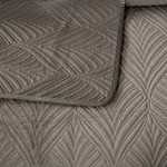 Покрывало Sofi De Marko ТАИРА велюр вискоза пепельный 240х260, фото, фотография