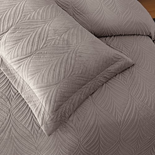 Покрывало Sofi De Marko ТАИРА велюр вискоза серый 240х260, фото, фотография