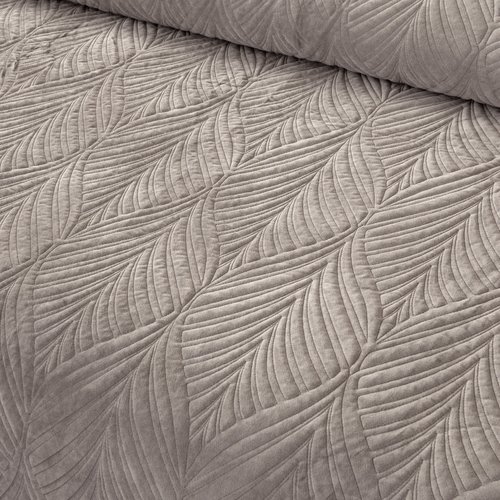 Покрывало Sofi De Marko ТАИРА велюр вискоза серый 240х260, фото, фотография