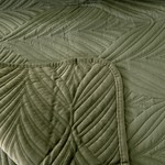 Покрывало Sofi De Marko ТАИРА велюр вискоза хаки 240х260, фото, фотография