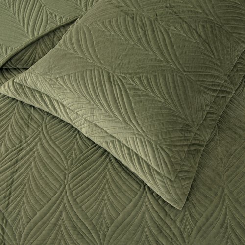 Покрывало Sofi De Marko ТАИРА велюр вискоза хаки 240х260, фото, фотография