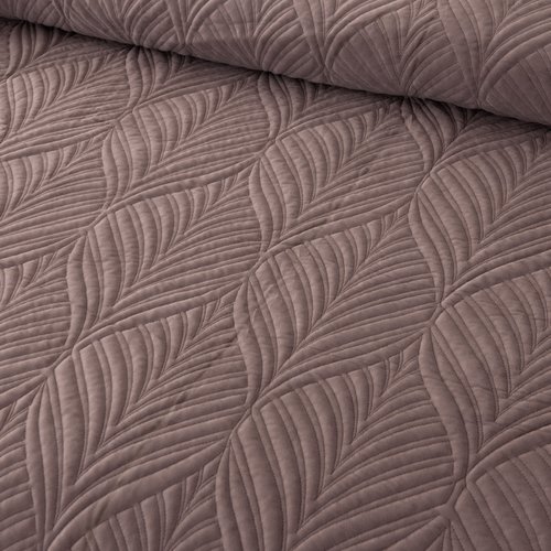 Покрывало Sofi De Marko ТАИРА велюр вискоза чайная роза 240х260, фото, фотография