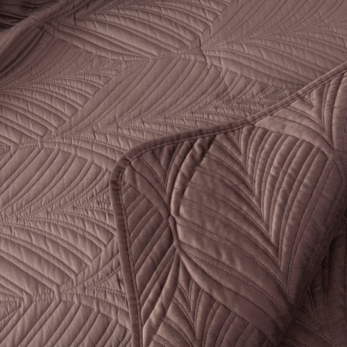 Покрывало Sofi De Marko ТАИРА велюр вискоза чайная роза 240х260, фото, фотография