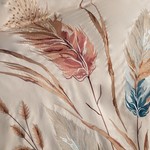 Постельное белье Dantela Vita BOHEM хлопковый сатин бежевый евро, фото, фотография