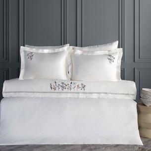 Постельное белье Dantela Vita VERIA хлопковый сатин мятный евро