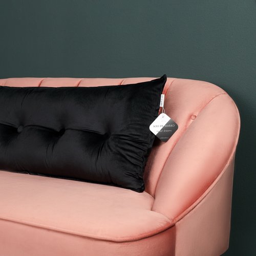 Декоративная подушка Sofi De Marko ВИВИАН черный 45х90, фото, фотография