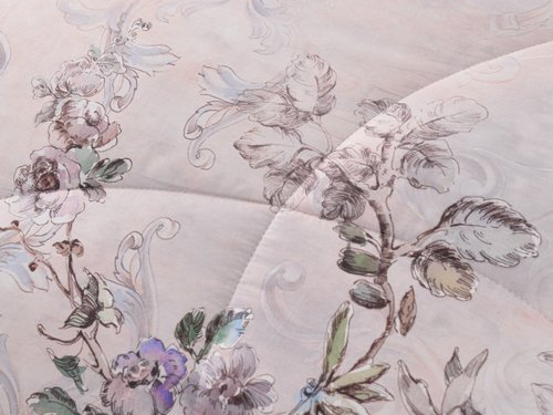 Постельное белье без пододеяльника с одеялом Sofi De Marko РЕНАТО хлопковый сатин V13 евро, фото, фотография