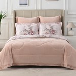 Постельное белье без пододеяльника с одеялом Sofi De Marko РЕНАТО хлопковый сатин V13 евро, фото, фотография