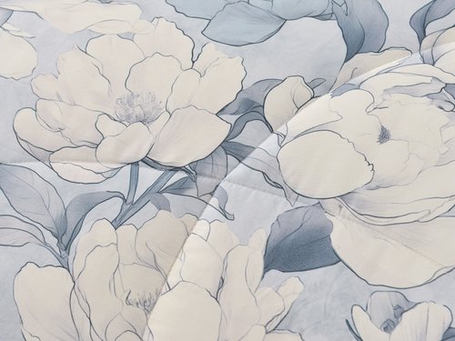 Постельное белье без пододеяльника с одеялом Sofi De Marko РЕНАТО хлопковый сатин V15 евро, фото, фотография