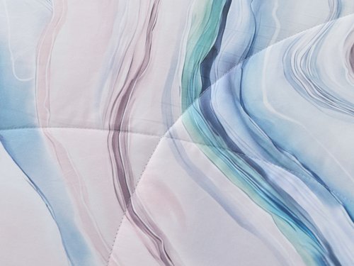 Постельное белье без пододеяльника с одеялом Sofi De Marko РЕНАТО хлопковый сатин V2 евро, фото, фотография