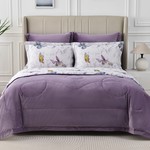 Постельное белье без пододеяльника с одеялом Sofi De Marko РЕНАТО хлопковый сатин V20 евро, фото, фотография