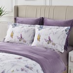 Постельное белье без пододеяльника с одеялом Sofi De Marko РЕНАТО хлопковый сатин V20 евро, фото, фотография